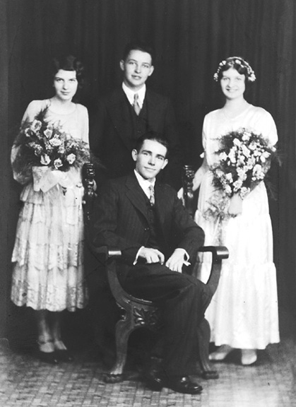 fred and Ethel's wedding