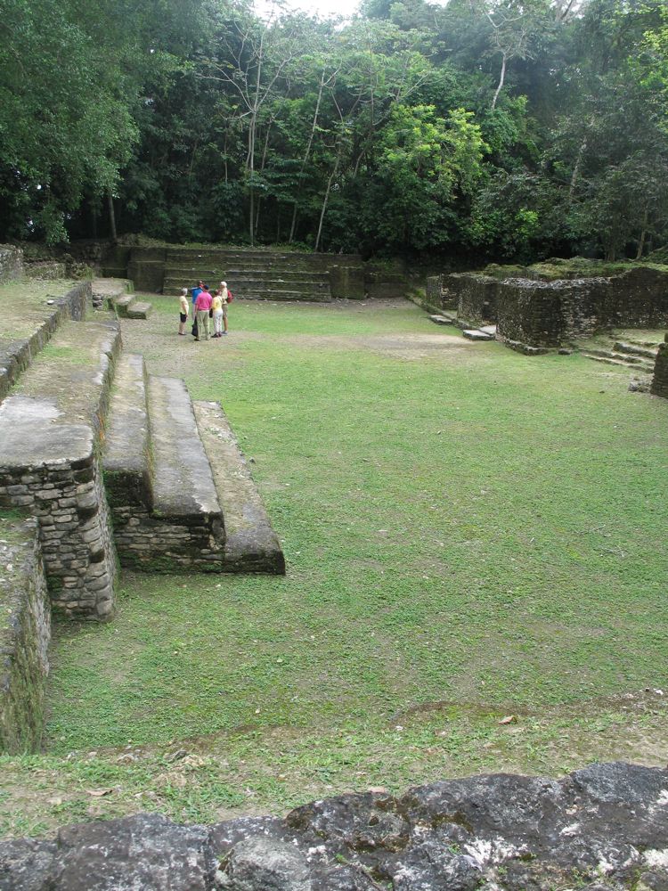 Cleared area before the Jaguar Temple