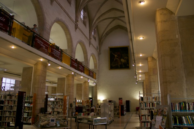 Dijon: A church turned library
