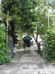 Pleasant entrance