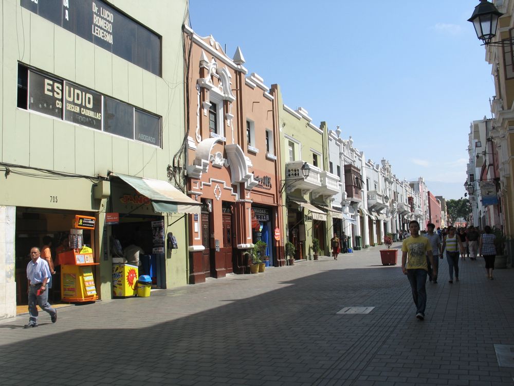 Main Street of Trujillo
