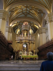 High altar