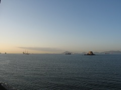 Early morning at anchor