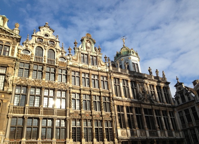 Brussels: Grand Place -- a plane connection delay gave me a free sightseeing trip